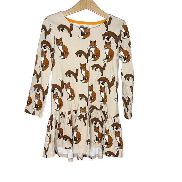 Filemon Kid Fox Dress - Picture 1 of 6